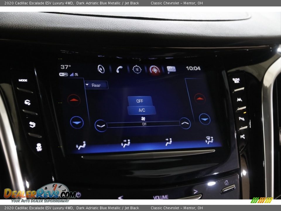 2020 Cadillac Escalade ESV Luxury 4WD Dark Adriatic Blue Metallic / Jet Black Photo #14