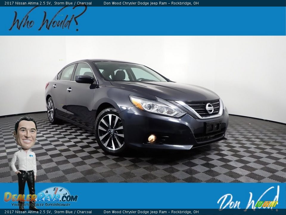 2017 Nissan Altima 2.5 SV Storm Blue / Charcoal Photo #1