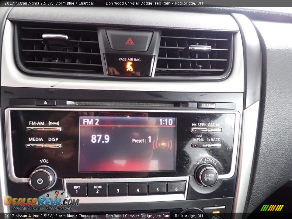 2017 Nissan Altima 2.5 SV Storm Blue / Charcoal Photo #2