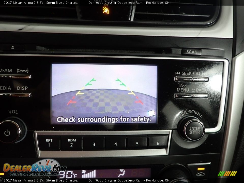 2017 Nissan Altima 2.5 SV Storm Blue / Charcoal Photo #3