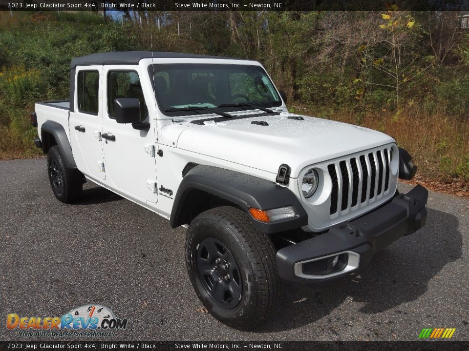 2023 Jeep Gladiator Sport 4x4 Bright White / Black Photo #4