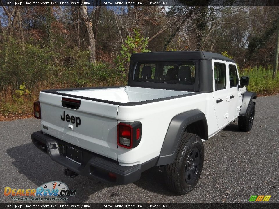 2023 Jeep Gladiator Sport 4x4 Bright White / Black Photo #6