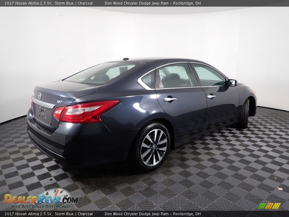 2017 Nissan Altima 2.5 SV Storm Blue / Charcoal Photo #10