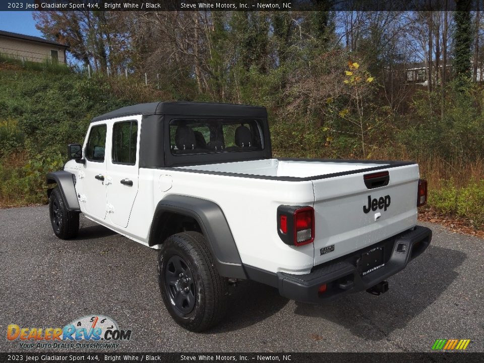 2023 Jeep Gladiator Sport 4x4 Bright White / Black Photo #9