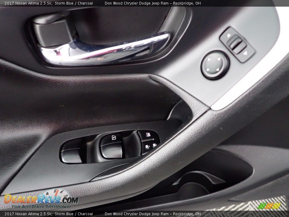 2017 Nissan Altima 2.5 SV Storm Blue / Charcoal Photo #12