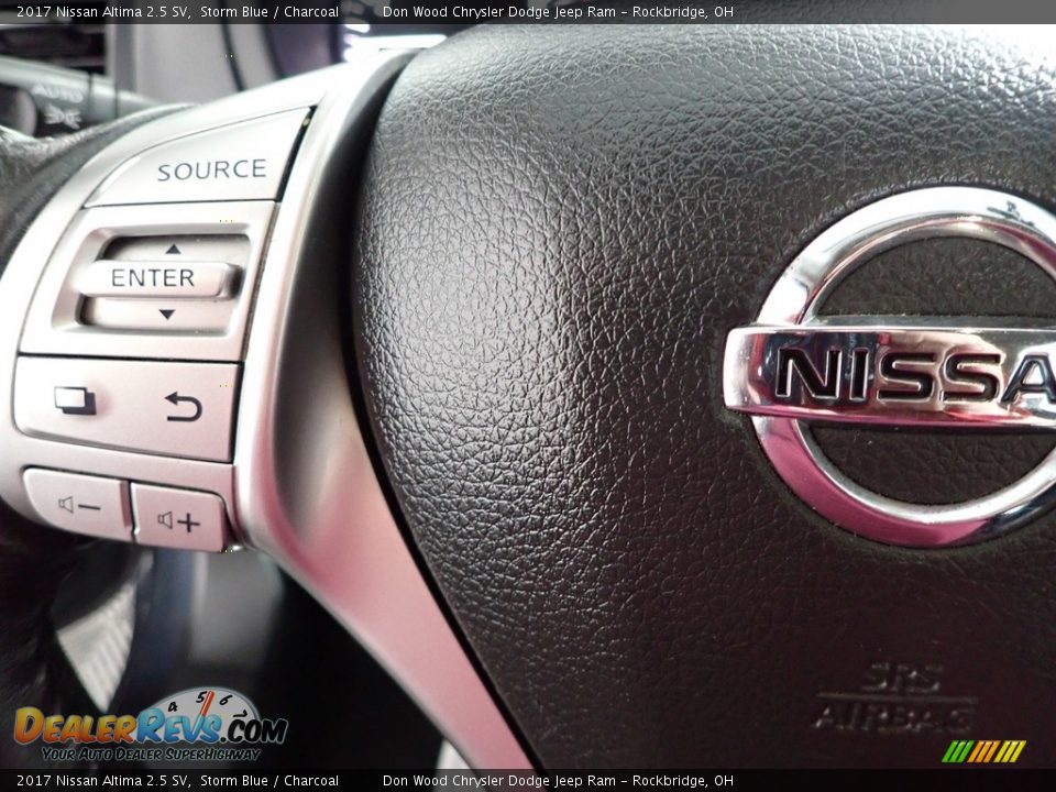 2017 Nissan Altima 2.5 SV Storm Blue / Charcoal Photo #16