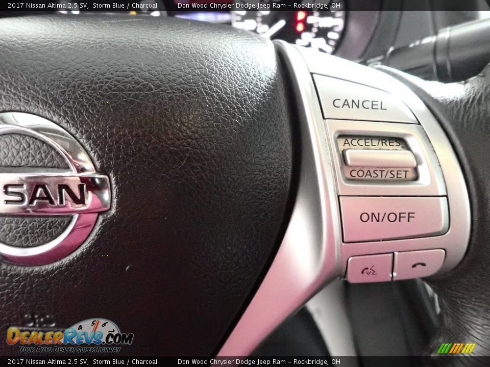 2017 Nissan Altima 2.5 SV Storm Blue / Charcoal Photo #17