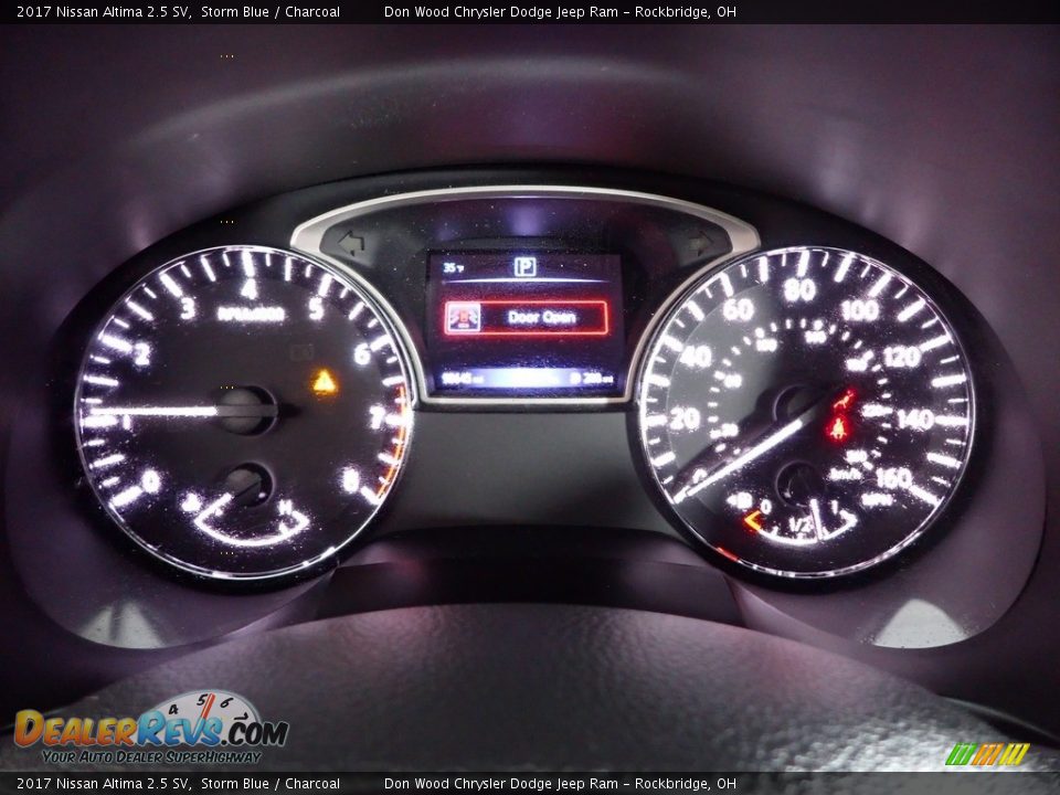 2017 Nissan Altima 2.5 SV Storm Blue / Charcoal Photo #18