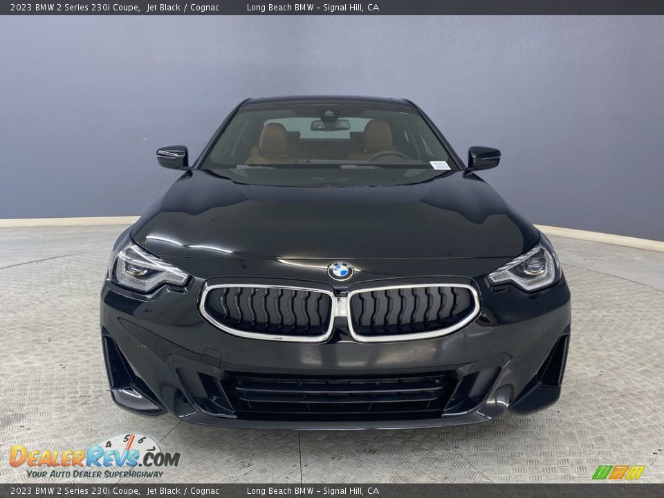 2023 BMW 2 Series 230i Coupe Jet Black / Cognac Photo #2