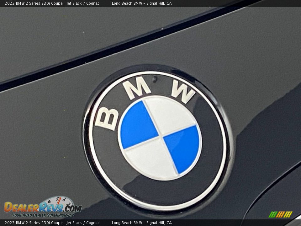 2023 BMW 2 Series 230i Coupe Jet Black / Cognac Photo #5