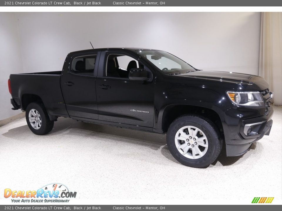 2021 Chevrolet Colorado LT Crew Cab Black / Jet Black Photo #1