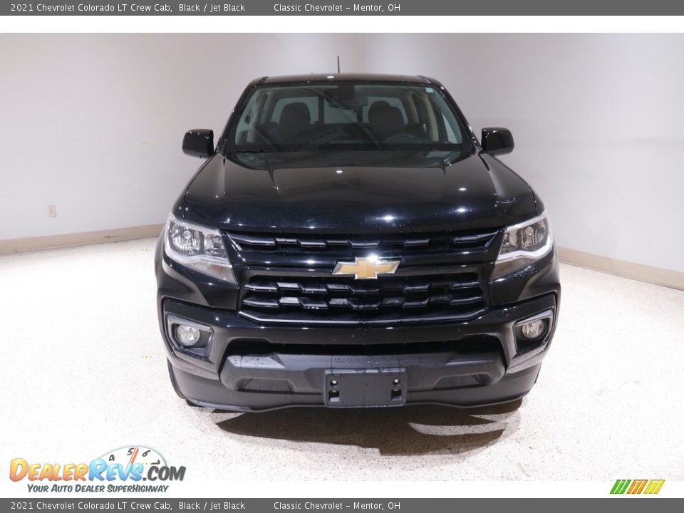 2021 Chevrolet Colorado LT Crew Cab Black / Jet Black Photo #2