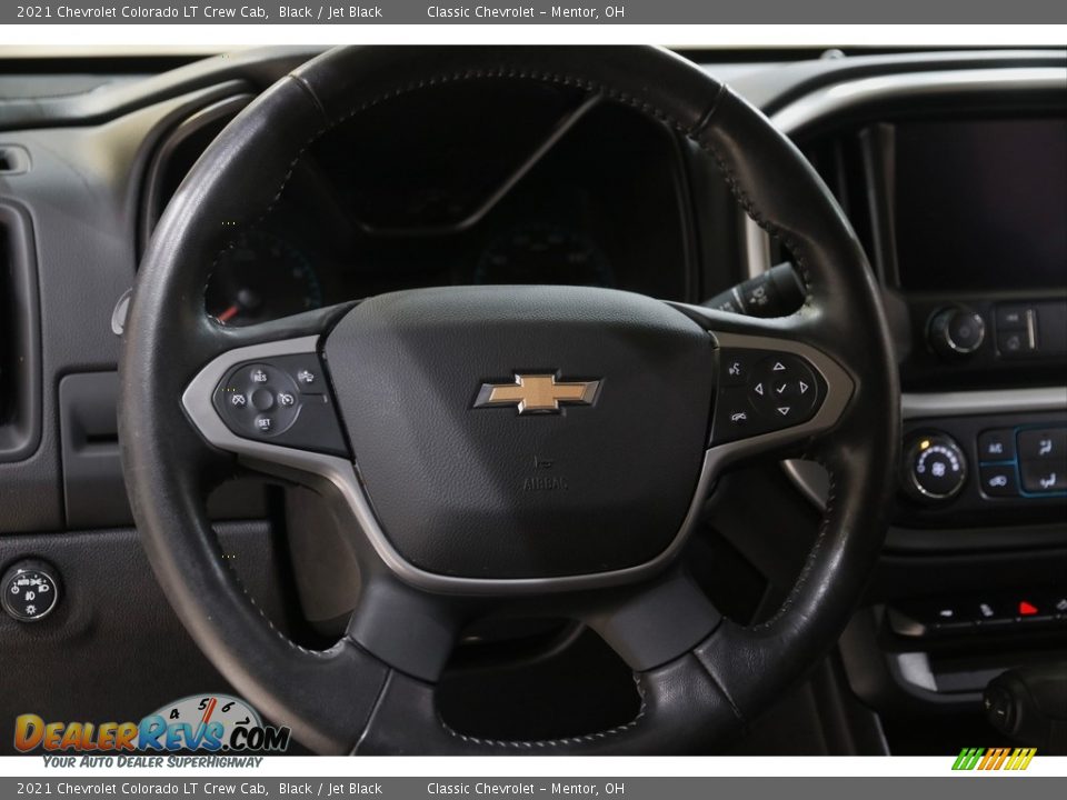2021 Chevrolet Colorado LT Crew Cab Steering Wheel Photo #7