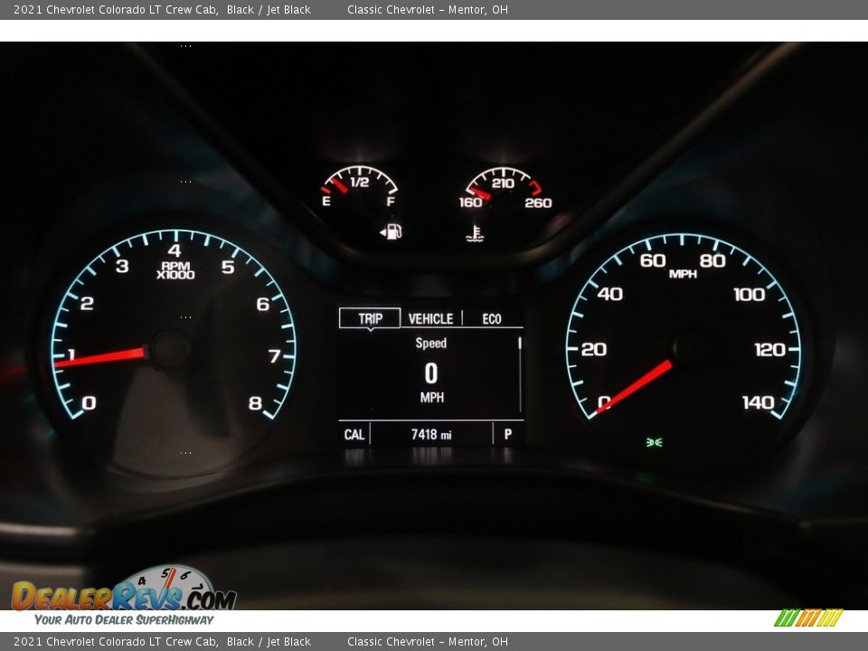 2021 Chevrolet Colorado LT Crew Cab Gauges Photo #8