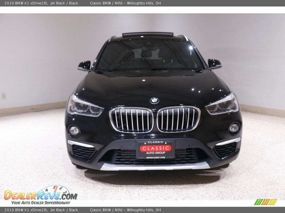 2019 BMW X1 xDrive28i Jet Black / Black Photo #2