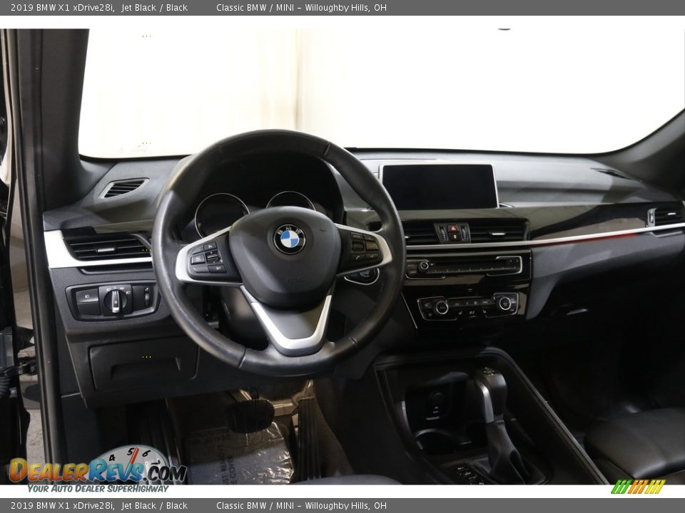 2019 BMW X1 xDrive28i Jet Black / Black Photo #6