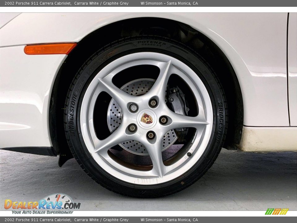 2002 Porsche 911 Carrera Cabriolet Wheel Photo #8