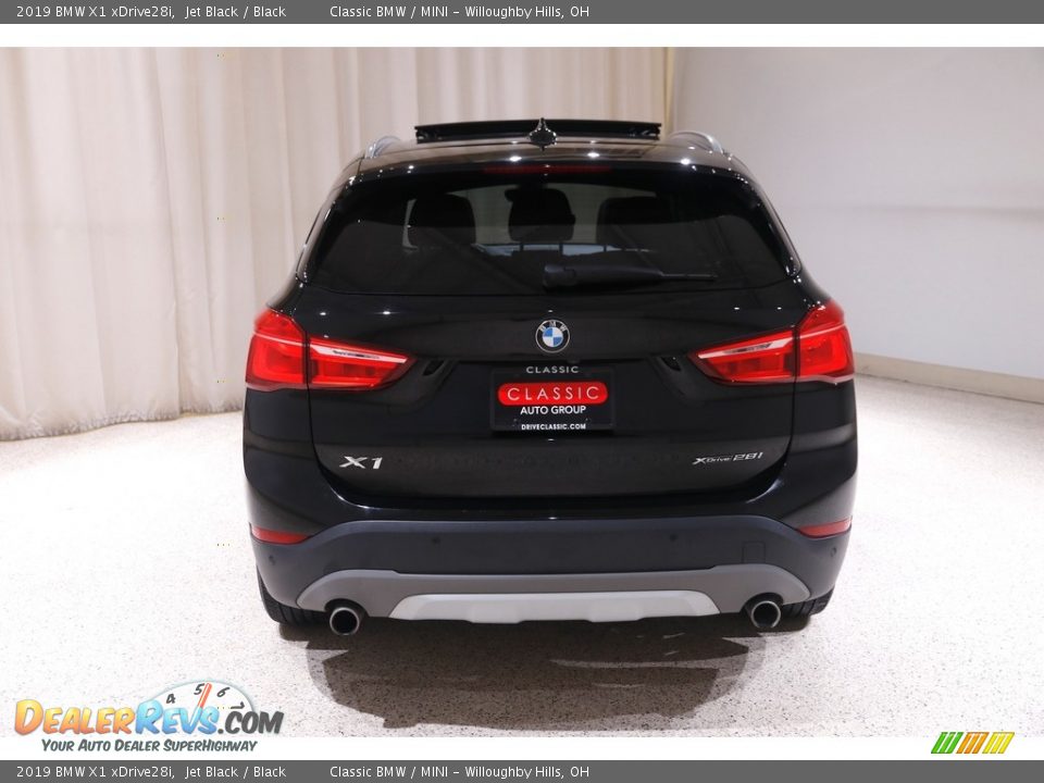 2019 BMW X1 xDrive28i Jet Black / Black Photo #23