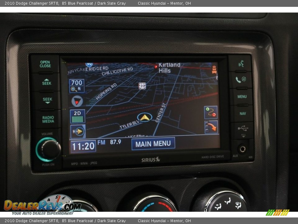 2010 Dodge Challenger SRT8 B5 Blue Pearlcoat / Dark Slate Gray Photo #10