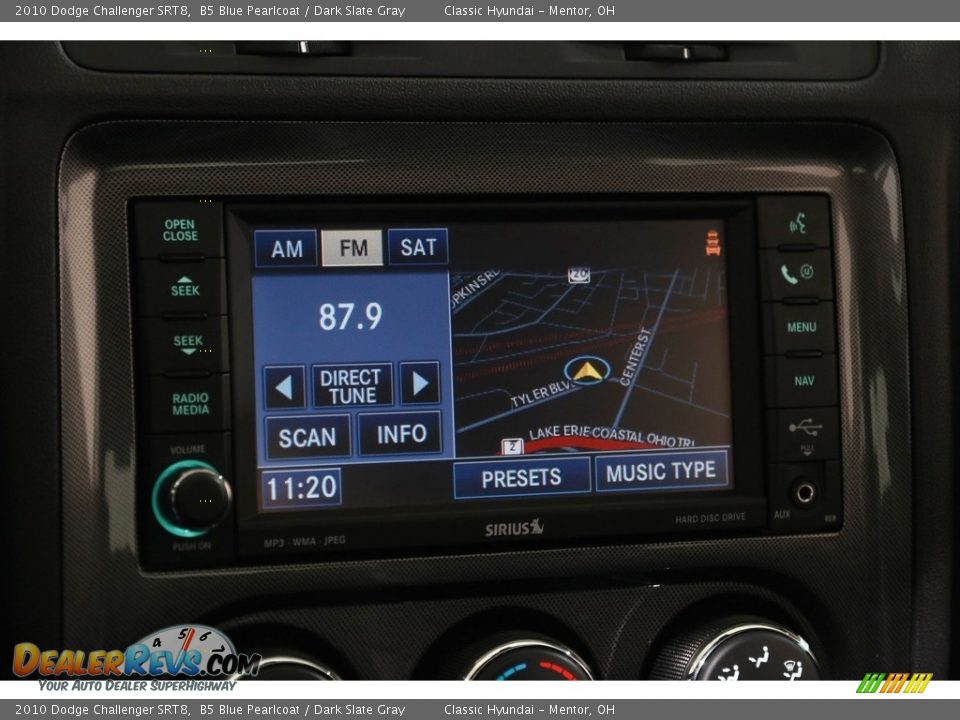 2010 Dodge Challenger SRT8 B5 Blue Pearlcoat / Dark Slate Gray Photo #11