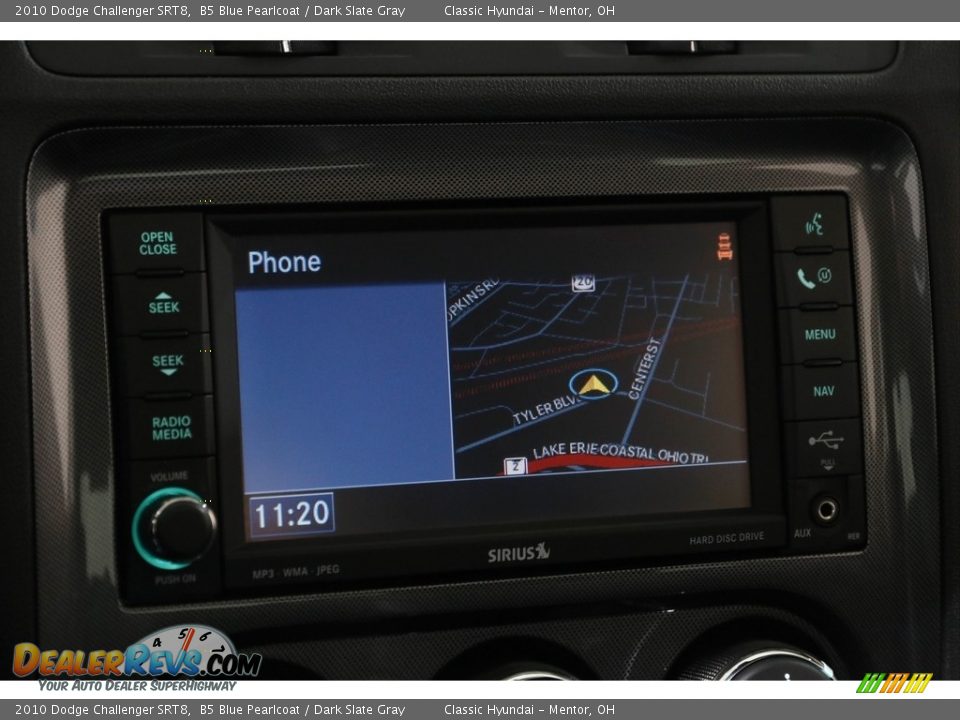 2010 Dodge Challenger SRT8 B5 Blue Pearlcoat / Dark Slate Gray Photo #12