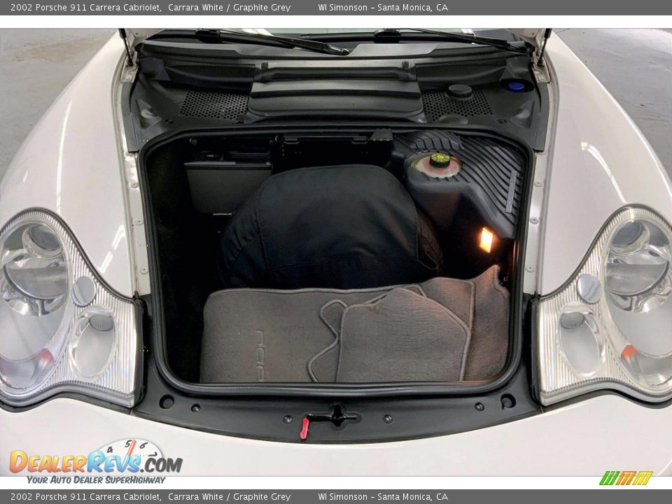 2002 Porsche 911 Carrera Cabriolet Trunk Photo #31