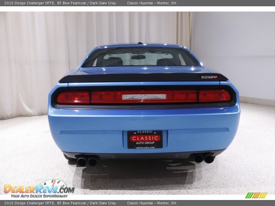 2010 Dodge Challenger SRT8 B5 Blue Pearlcoat / Dark Slate Gray Photo #18