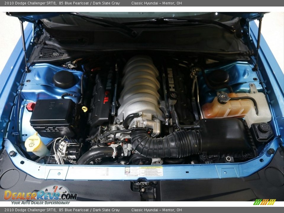2010 Dodge Challenger SRT8 B5 Blue Pearlcoat / Dark Slate Gray Photo #19