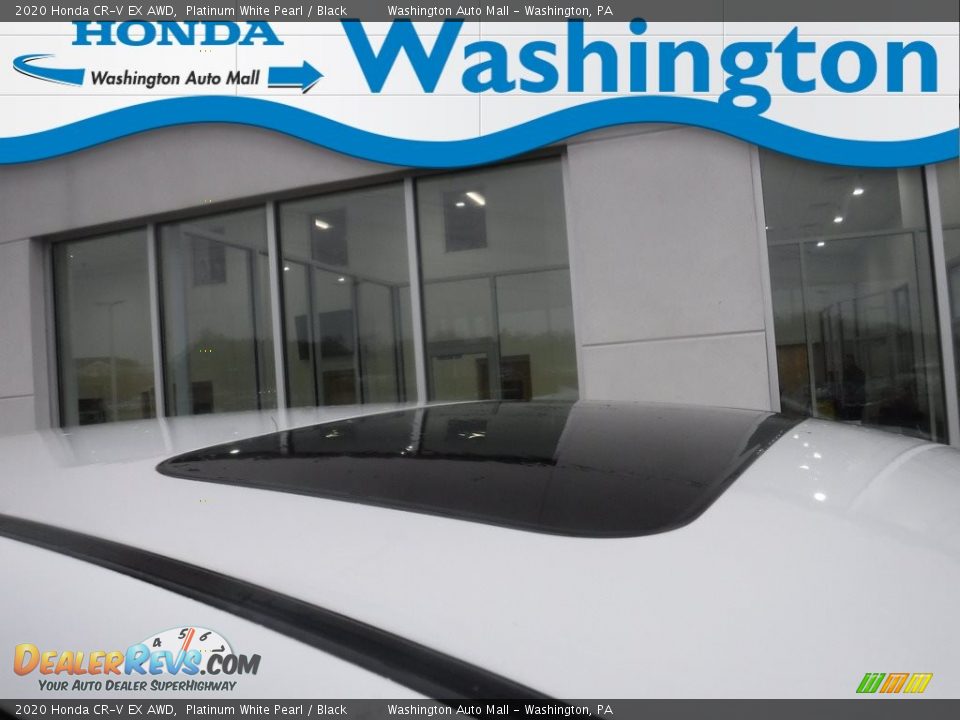 2020 Honda CR-V EX AWD Platinum White Pearl / Black Photo #3