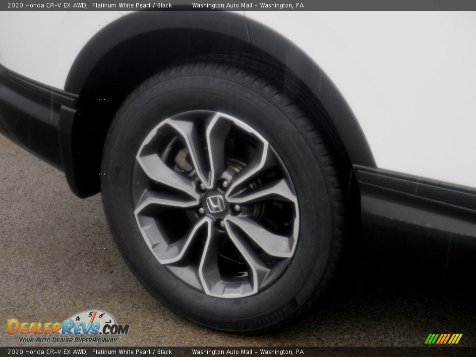 2020 Honda CR-V EX AWD Platinum White Pearl / Black Photo #4