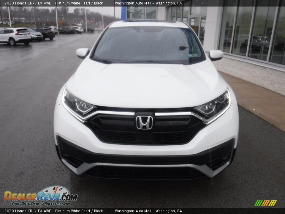 2020 Honda CR-V EX AWD Platinum White Pearl / Black Photo #5