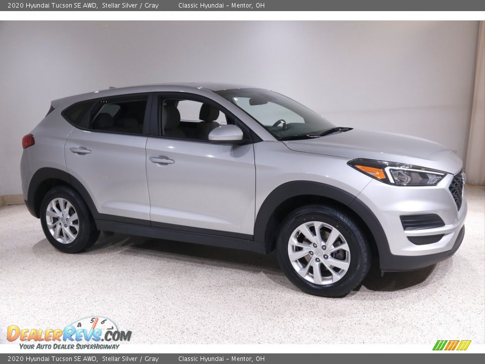 2020 Hyundai Tucson SE AWD Stellar Silver / Gray Photo #1
