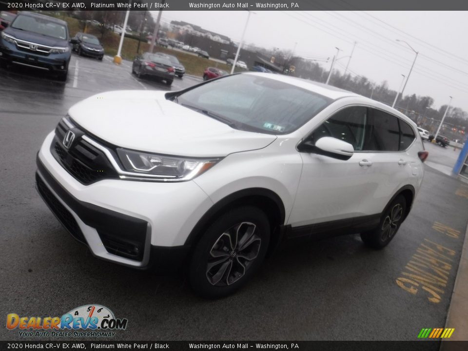 2020 Honda CR-V EX AWD Platinum White Pearl / Black Photo #6