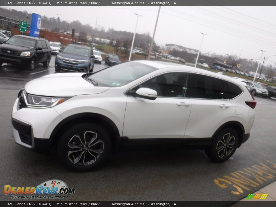 2020 Honda CR-V EX AWD Platinum White Pearl / Black Photo #7