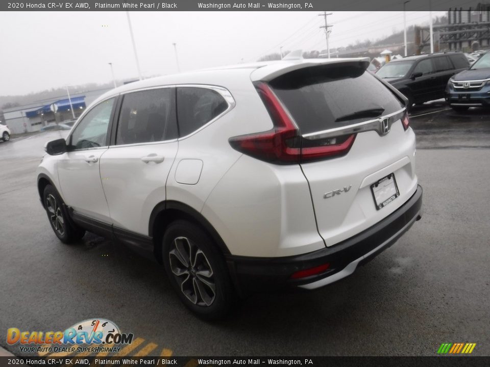 2020 Honda CR-V EX AWD Platinum White Pearl / Black Photo #8