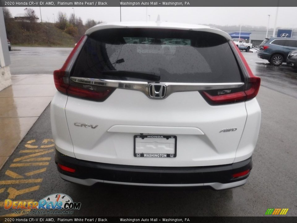 2020 Honda CR-V EX AWD Platinum White Pearl / Black Photo #9