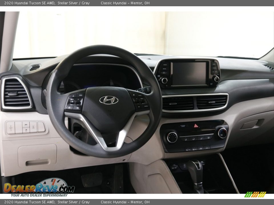 2020 Hyundai Tucson SE AWD Stellar Silver / Gray Photo #6