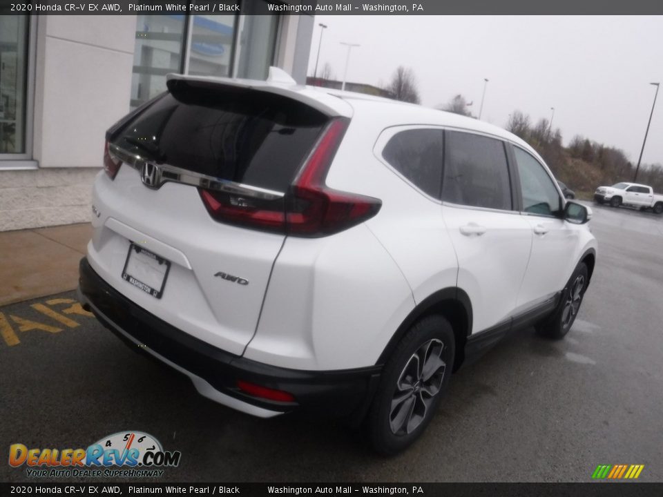2020 Honda CR-V EX AWD Platinum White Pearl / Black Photo #10