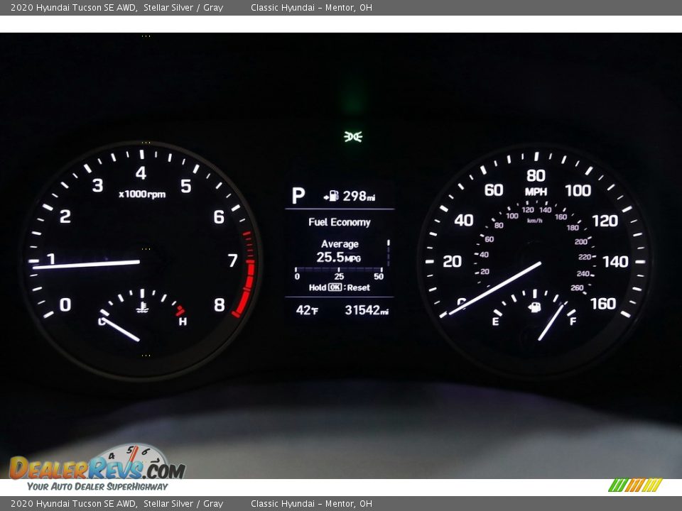 2020 Hyundai Tucson SE AWD Stellar Silver / Gray Photo #8