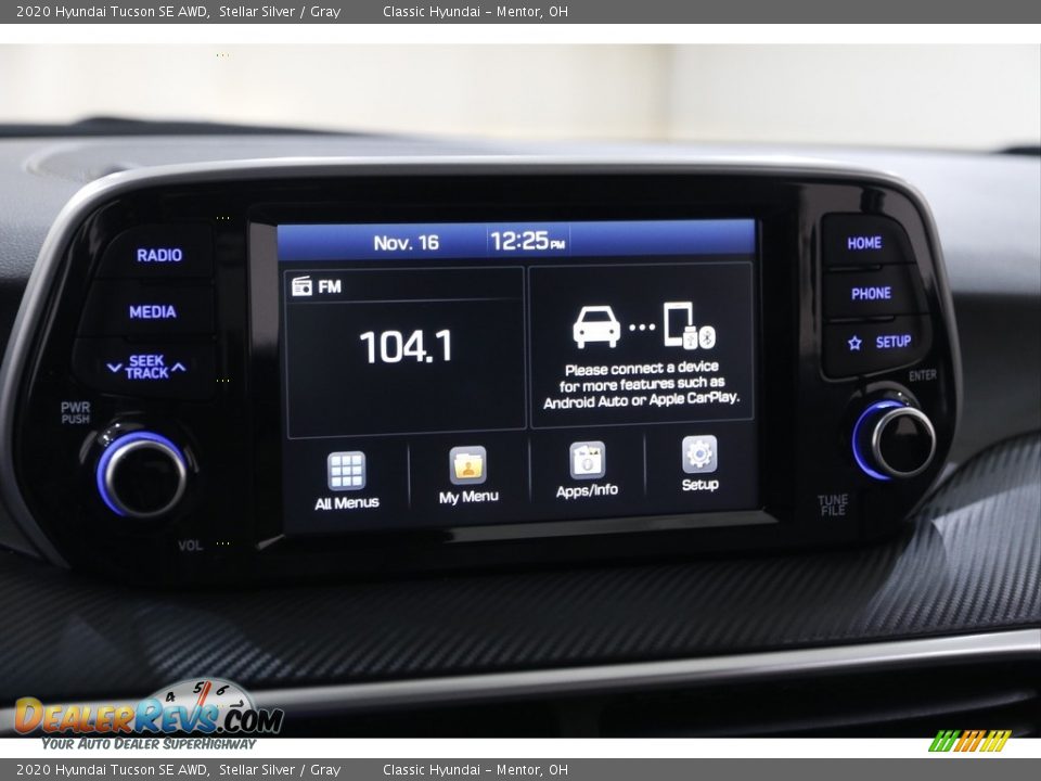 2020 Hyundai Tucson SE AWD Stellar Silver / Gray Photo #10