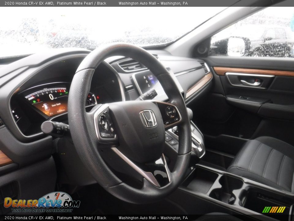 2020 Honda CR-V EX AWD Platinum White Pearl / Black Photo #13