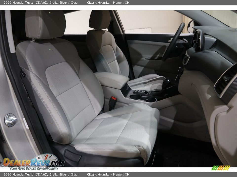 2020 Hyundai Tucson SE AWD Stellar Silver / Gray Photo #14