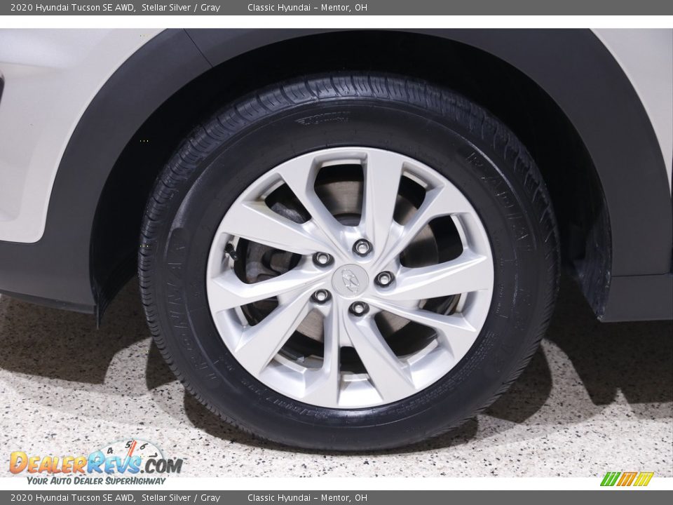 2020 Hyundai Tucson SE AWD Stellar Silver / Gray Photo #19