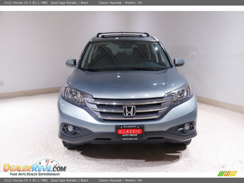 2012 Honda CR-V EX-L 4WD Opal Sage Metallic / Black Photo #2