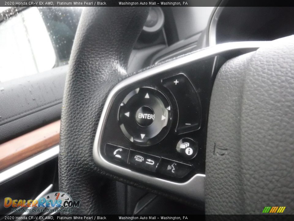 2020 Honda CR-V EX AWD Platinum White Pearl / Black Photo #25