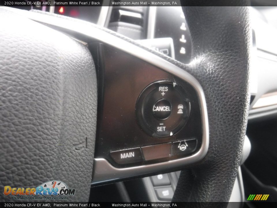 2020 Honda CR-V EX AWD Platinum White Pearl / Black Photo #26