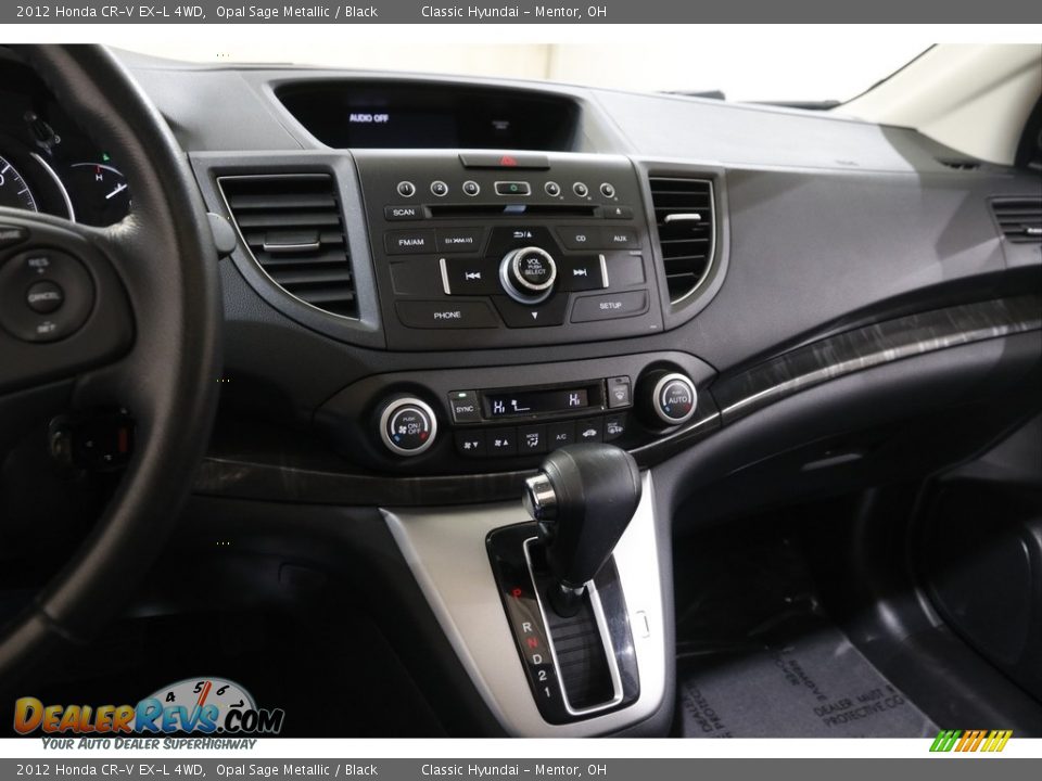 2012 Honda CR-V EX-L 4WD Opal Sage Metallic / Black Photo #9