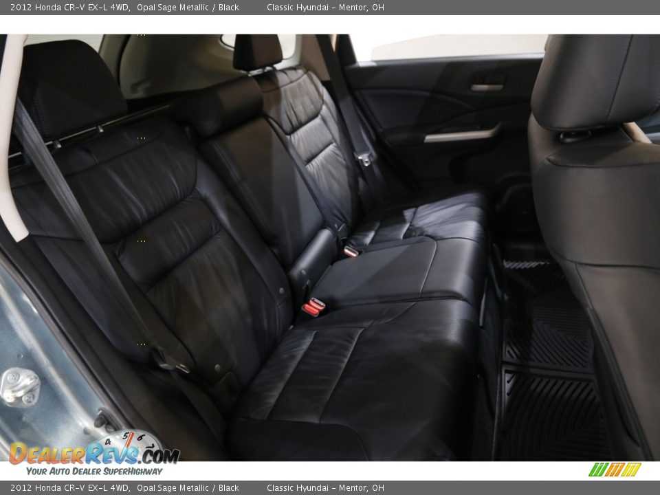 2012 Honda CR-V EX-L 4WD Opal Sage Metallic / Black Photo #17