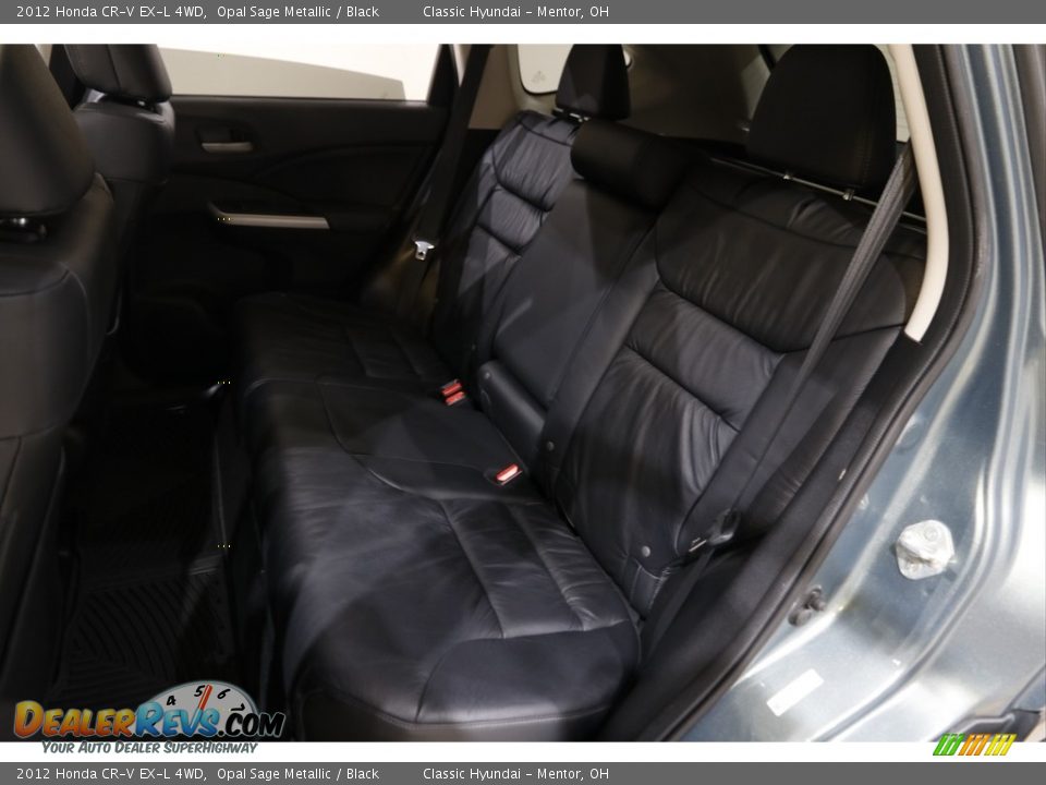 2012 Honda CR-V EX-L 4WD Opal Sage Metallic / Black Photo #18