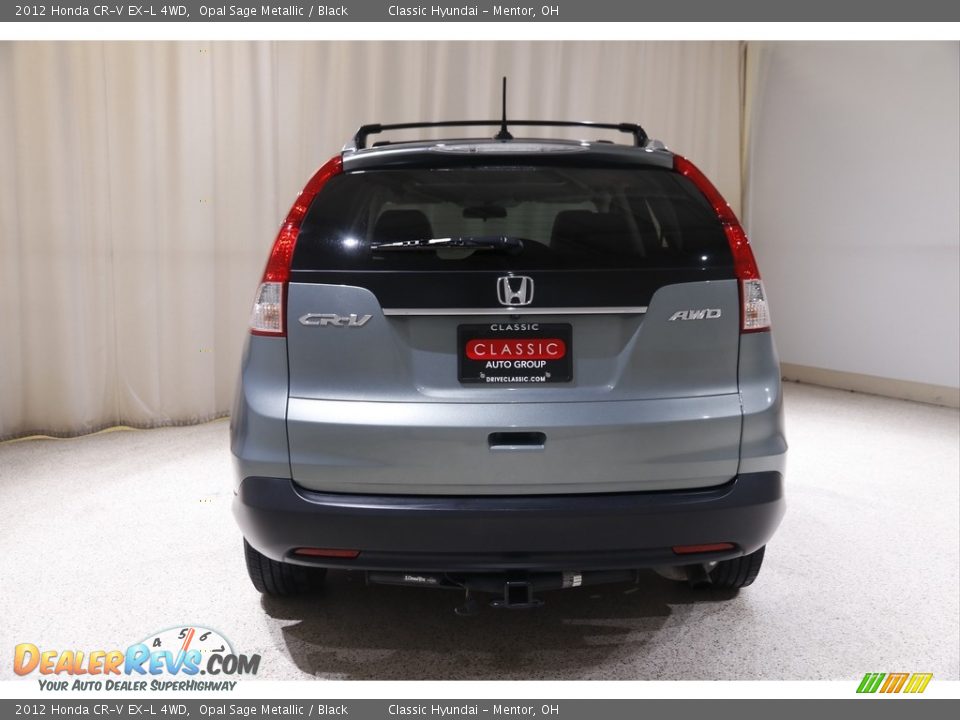 2012 Honda CR-V EX-L 4WD Opal Sage Metallic / Black Photo #19